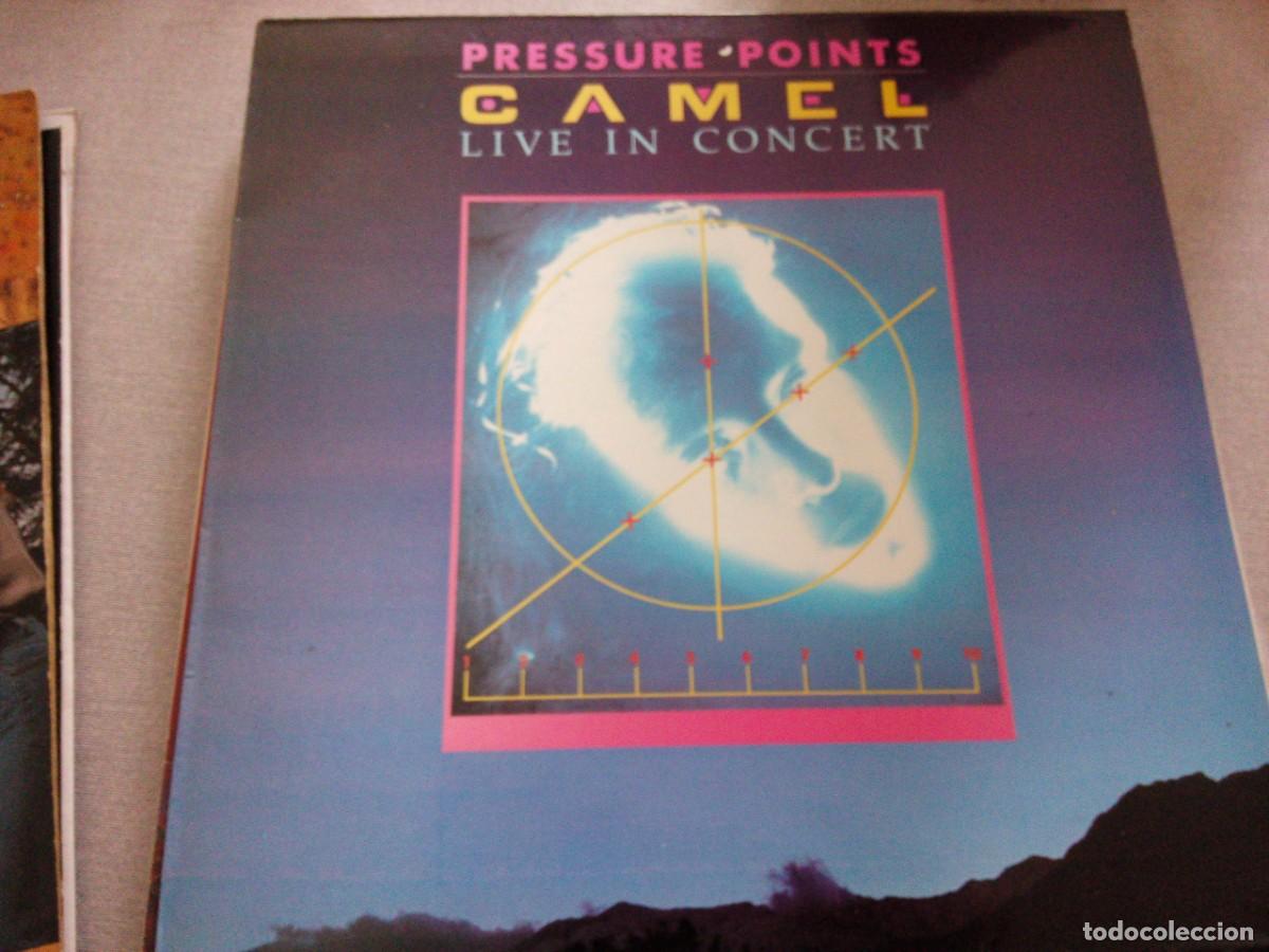 Discos de vinilo: CAMEL LIVE IN CONCERT LP SPAIN