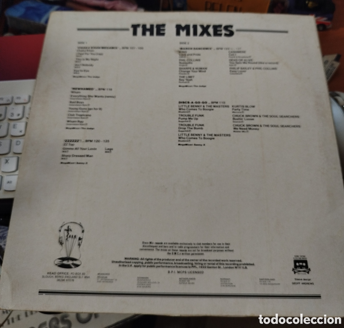 Discos de vinilo: March 85 - The Mixes. DJs only - Foto 2
