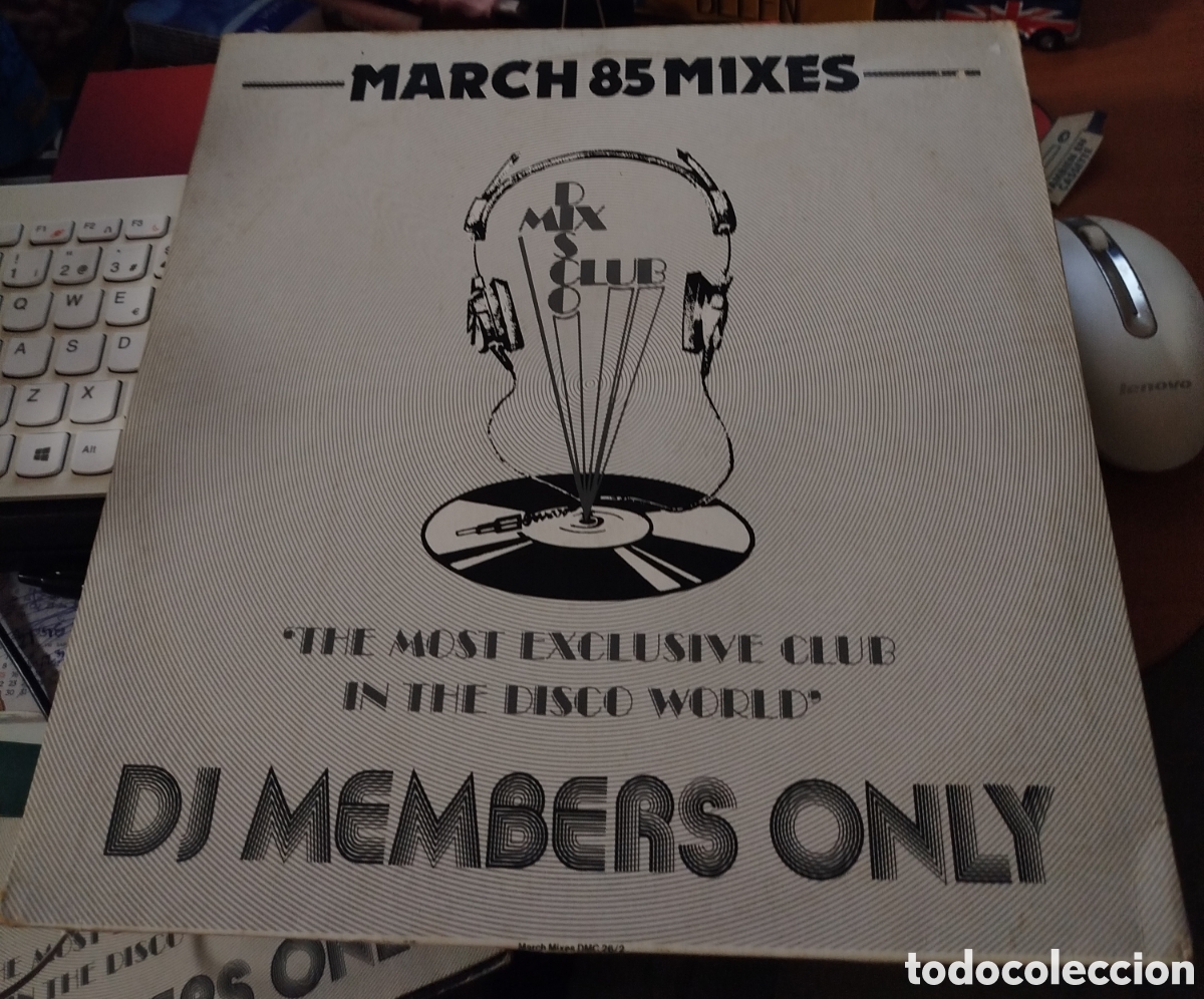 Discos de vinilo: March 85 - The Mixes. DJ's only