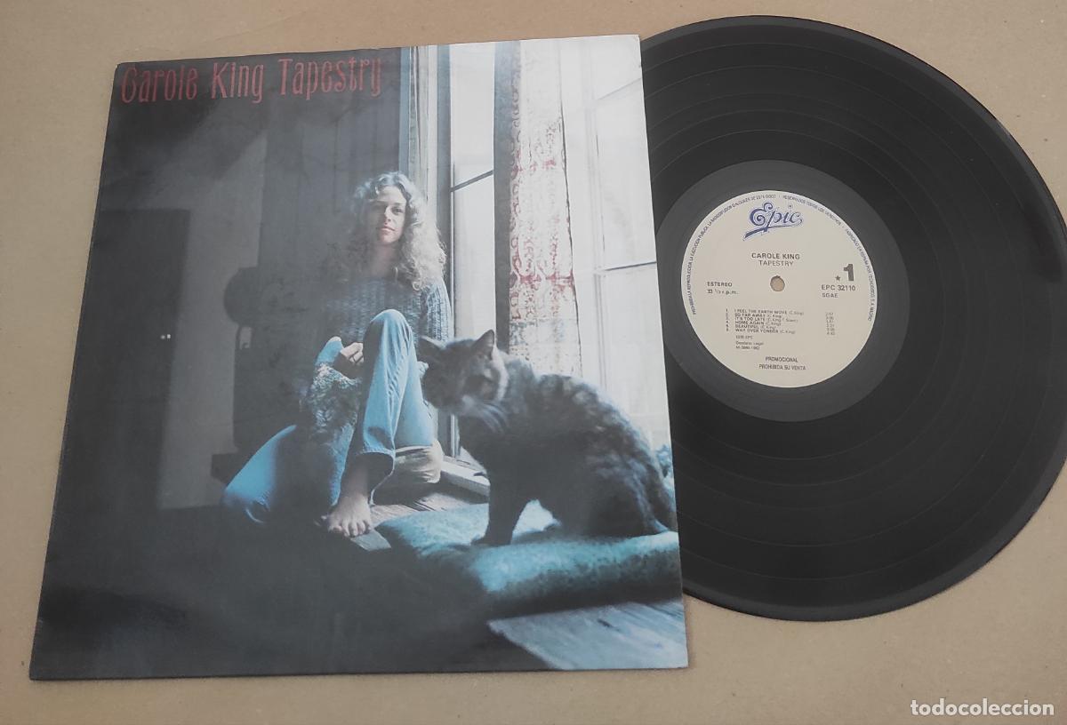 Discos de vinilo: CAROLE KING TAPESTRY-LP- ORIGINAL-EDICION ESPA&Ntilde;OLA-PROMOCIONAL-1978-