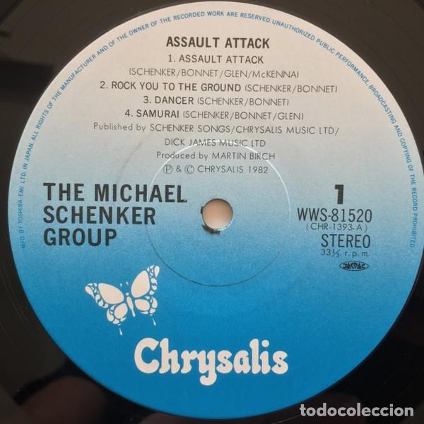 Discos de vinilo: UFO, MICHAEL SCHENKER / assault attack 82 !! GRAHAM BONNET !! 1&ordf; JAPAN + INSERT, IMPECABLE - Foto 8