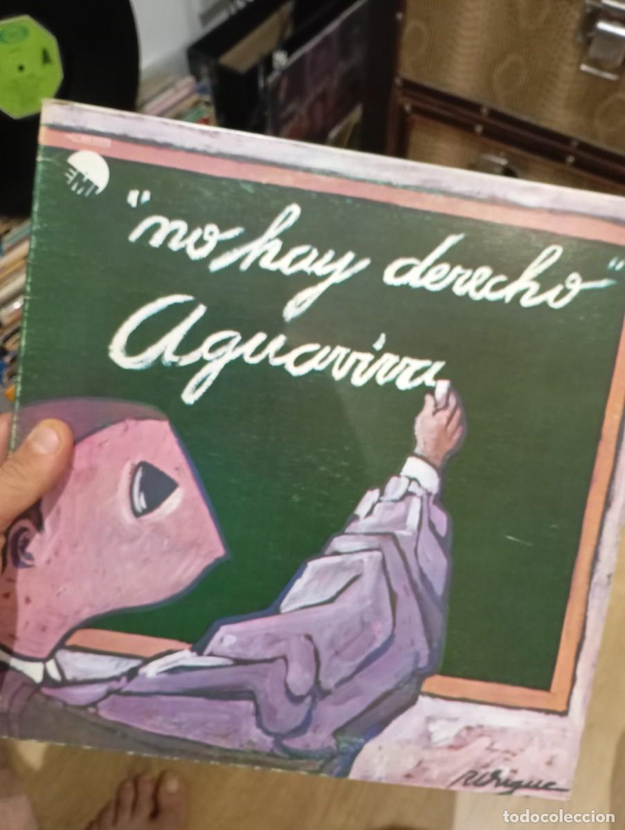 Discos de vinilo: LP AGUA VIVA NO HAY DERECHO VG++