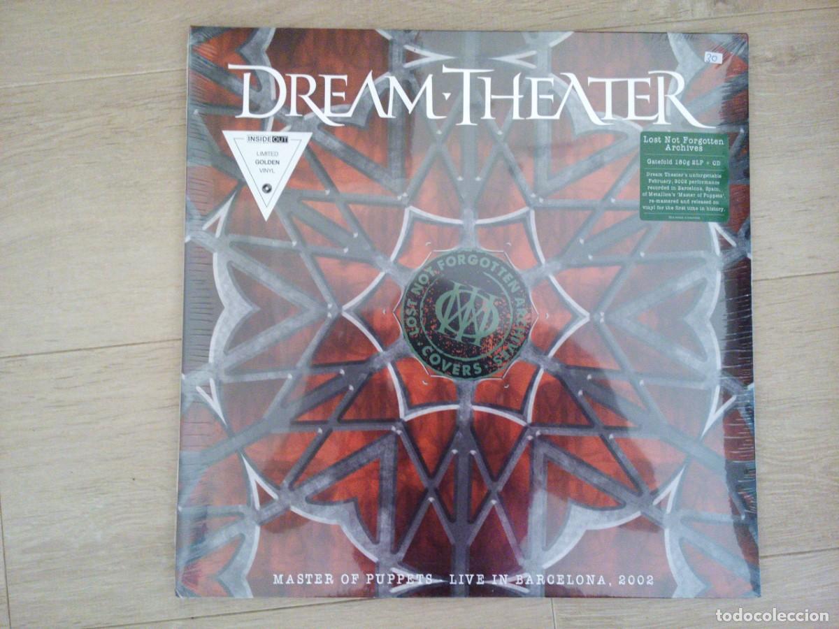 Discos de vinilo: Dream Theater: Master of Puppets; Live in Barcelona 2002 2XLPS GATEFOLD &iexcl;&iexcl;PRECINTADO&iexcl;&iexcl;