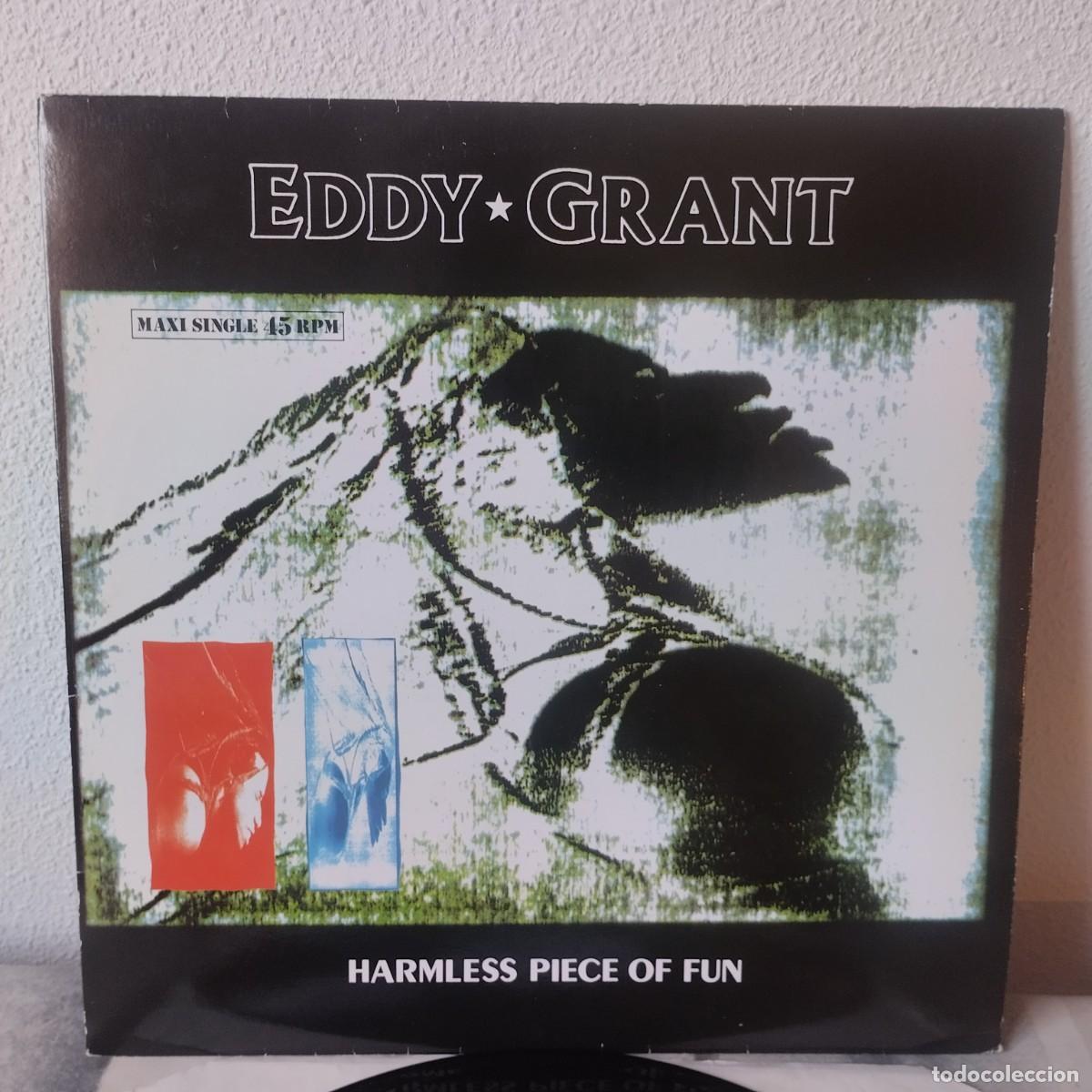 Discos de vinilo: Maxi Eddy Grant - Harmless Piece of Fun (12&rdquo;, Maxi) 1988 Espa&ntilde;a