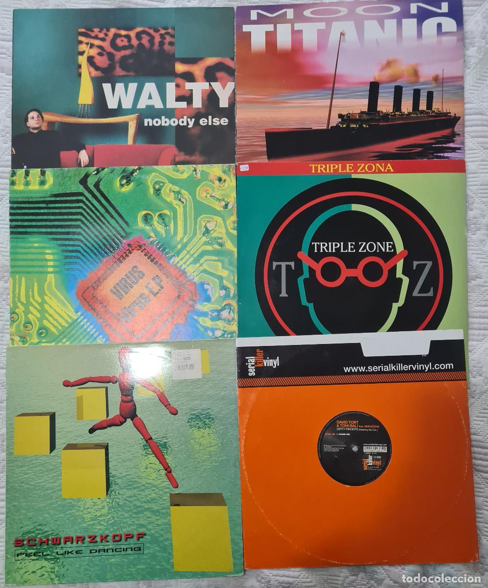 Discos de vinilo: Lote de 6 MAXI-SINGLES - HOUSE/EUROHOUSE/TRANCE