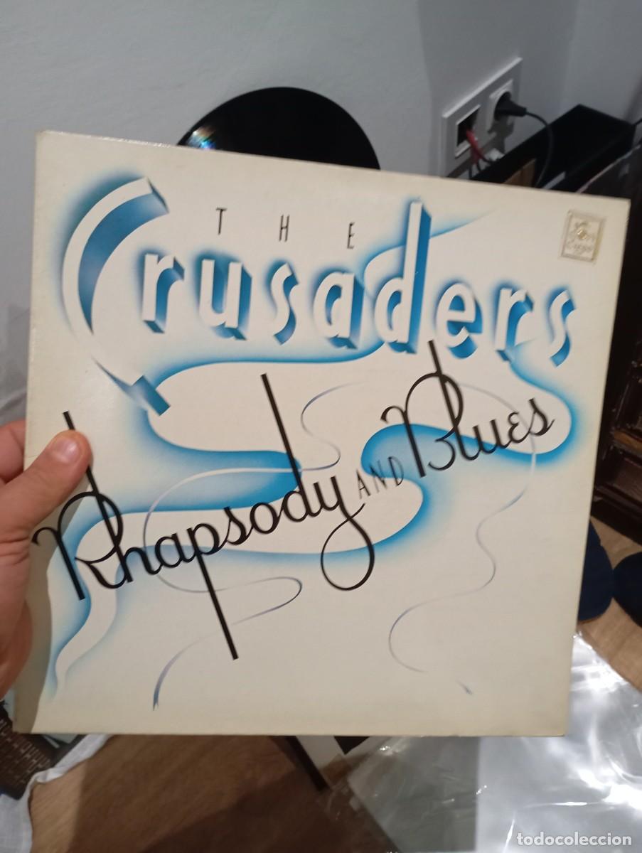 Discos de vinilo: LP THE CRUSADERS RHAPSODY AND BLUES VG++