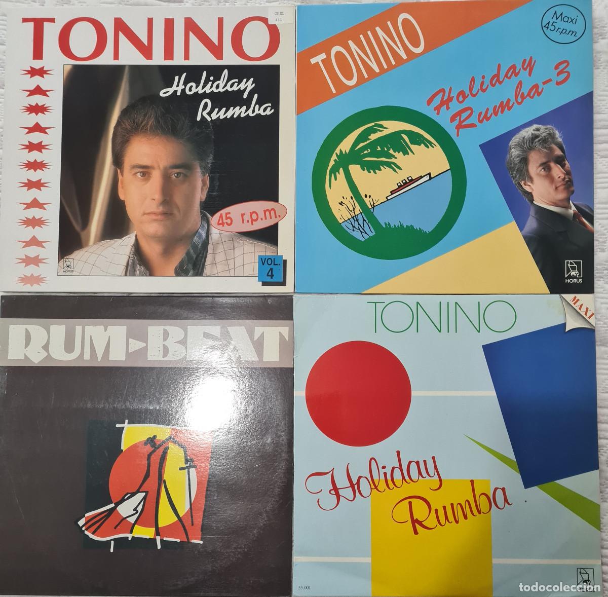 Discos de vinilo: Lote de 4 Maxi-Singles de Rumba