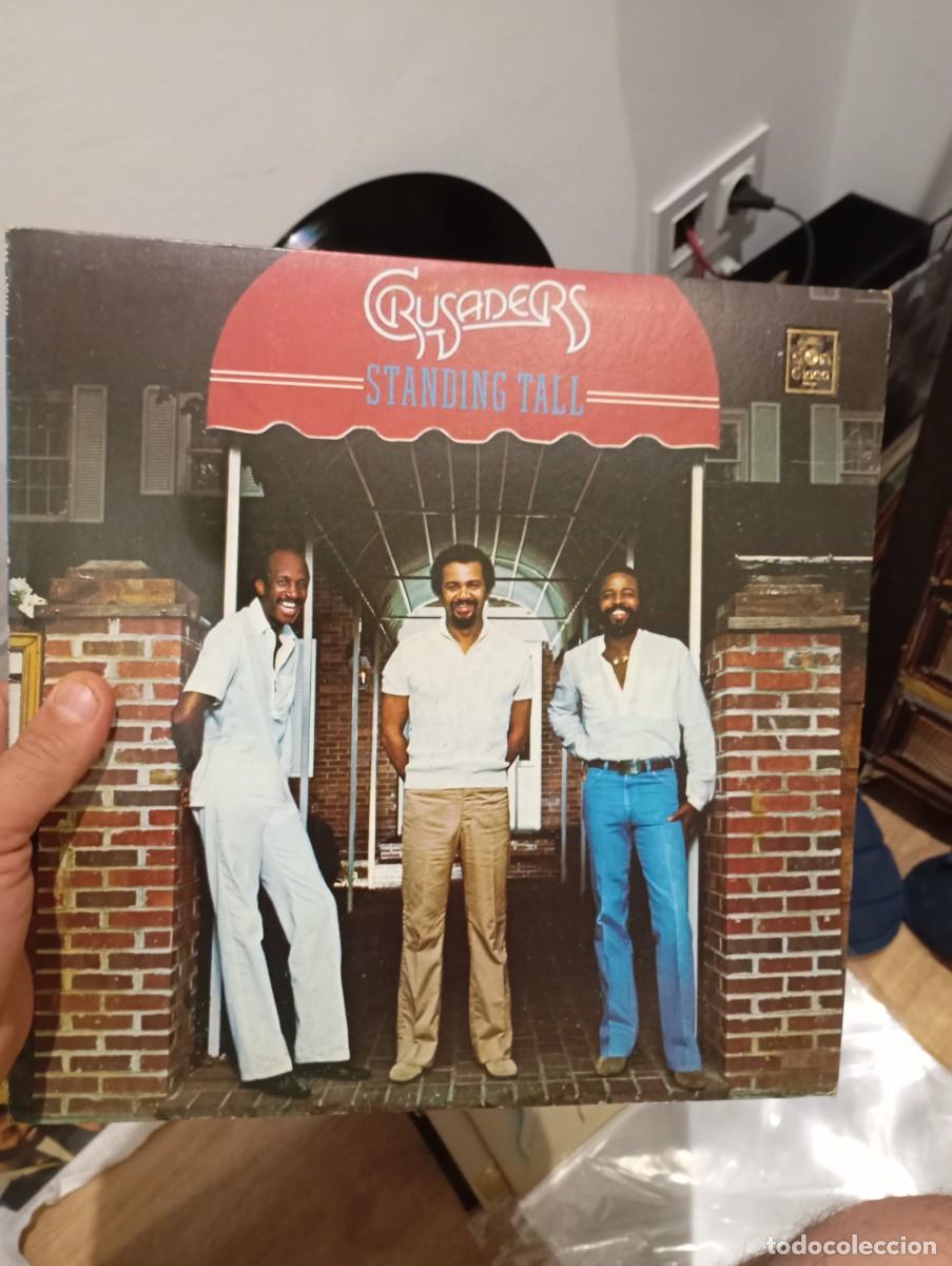 Discos de vinilo: LP THE CRUSADERS STANDING TALL VG++