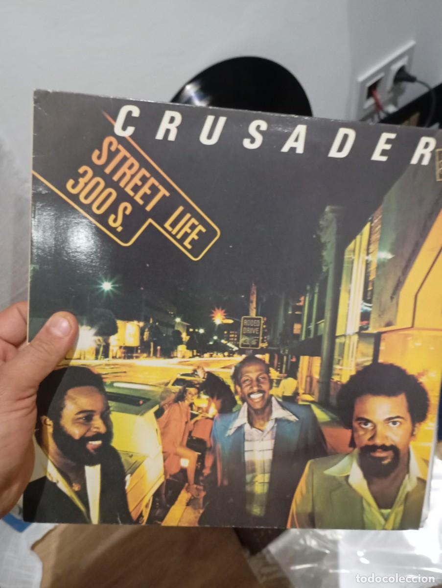 Discos de vinilo: LP THE CRUSADERS STREET LIFE 300 SE. VG++