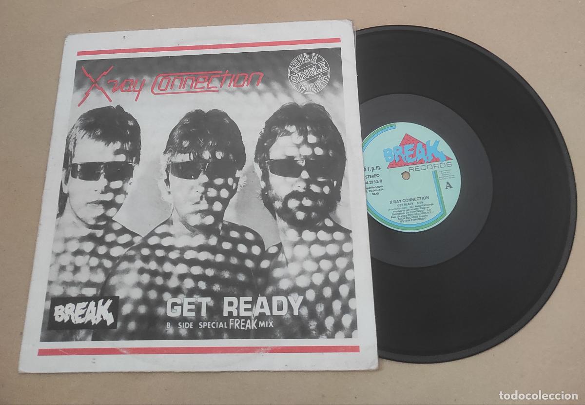 Discos de vinilo: X-Ray Connection &lrm;&ndash; Get Ready-MAXI-ESPA&Ntilde;A