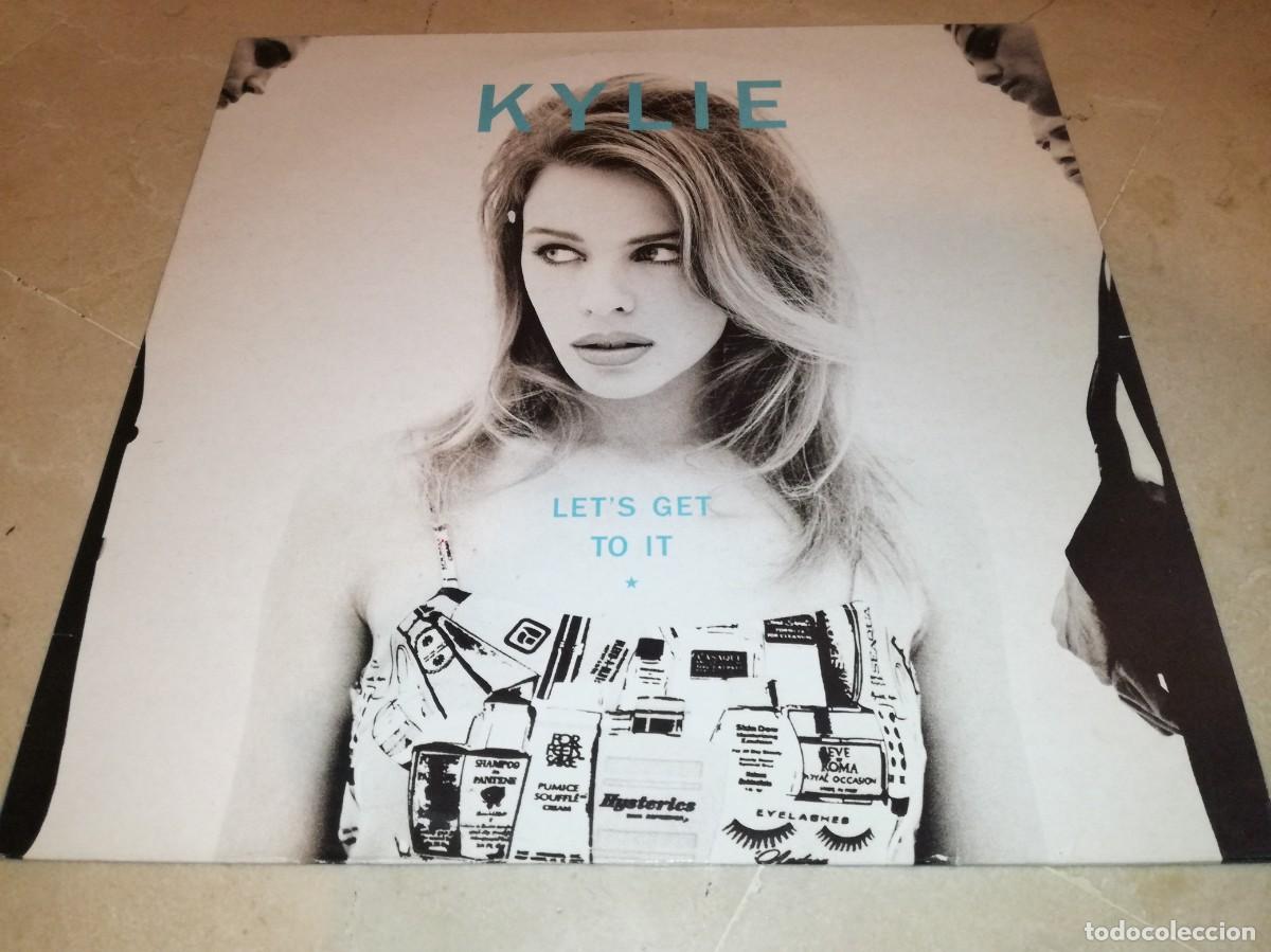 Discos de vinilo: KYLIE MINOGUE-LET&acute;S GET TO IT-CONTIENE ENCARTE-ORIGINAL ESPA&Ntilde;OL 1991
