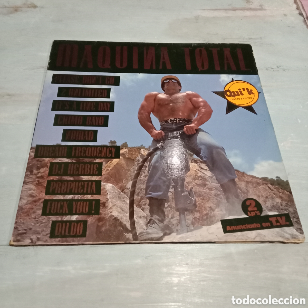 Vinyl records: VARIOS - MAQUINA TOTAL 4 - LP DOBLE GATEFOLD