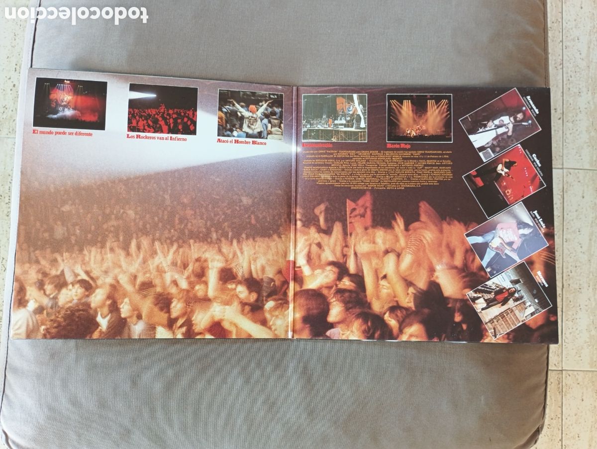 Discos de vinilo: BARON &rdquo;AL ROJO VIVO &rdquo; - Foto 3