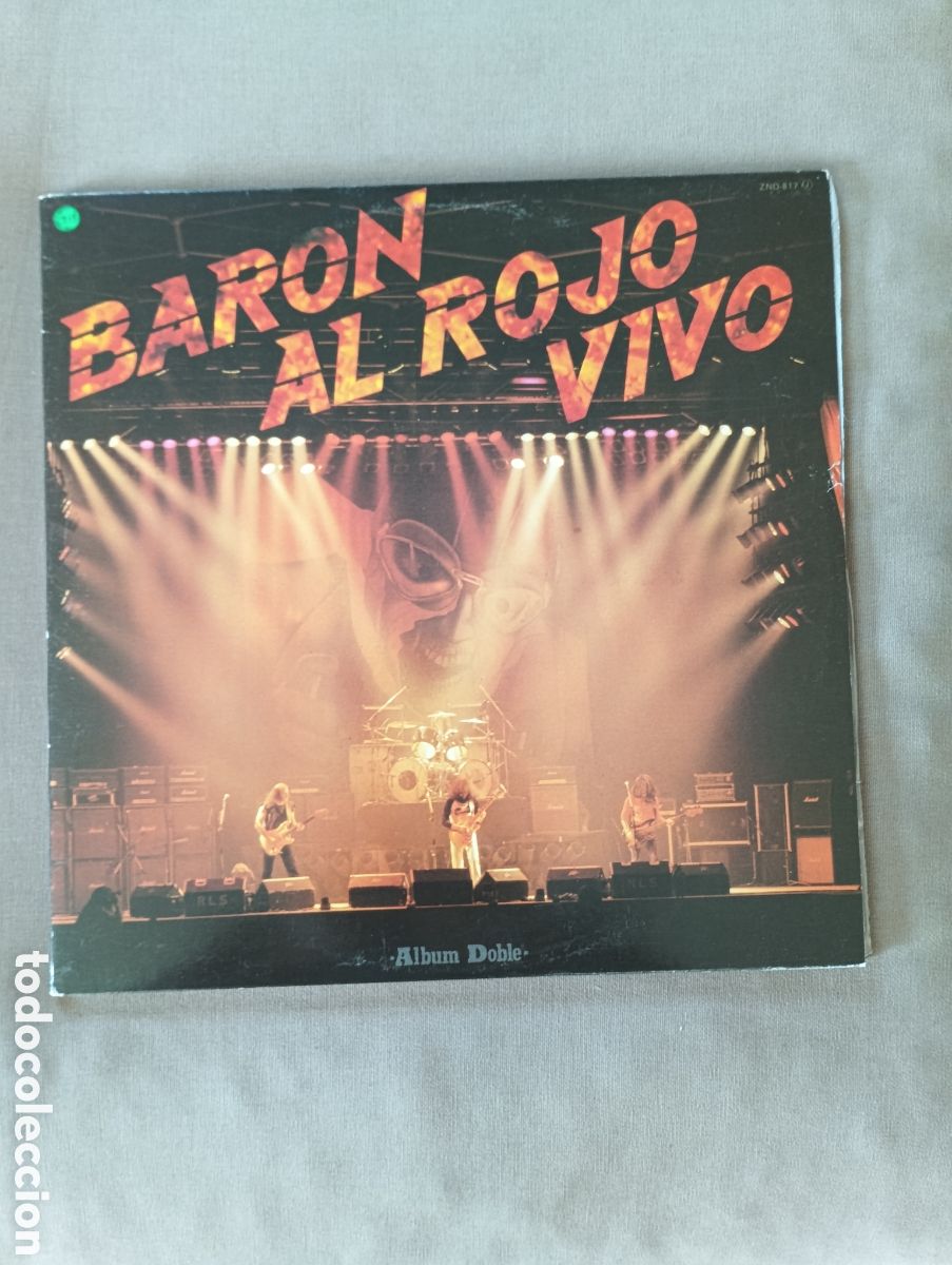 Discos de vinilo: BARON &rdquo;AL ROJO VIVO &rdquo; - Foto 1