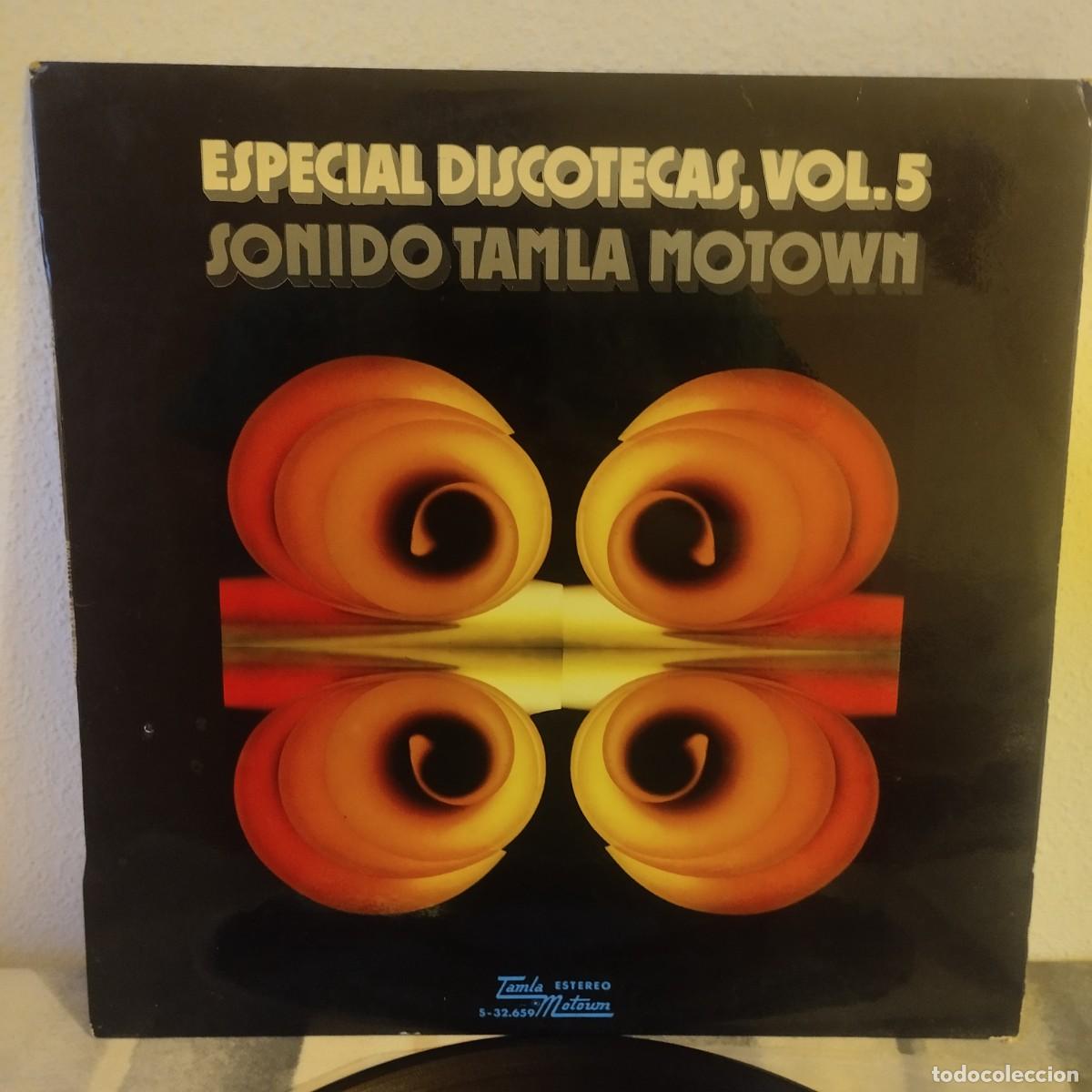 Discos de vinilo: LP Various - Especial Discotecas, Vol.5 Sonido Tamla Motown (LP, Comp) 1975 Espa&ntilde;a