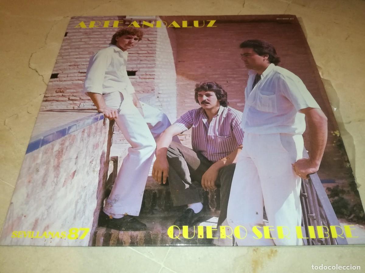 Discos de vinilo: ARTE ANDALUZ-QUIERO SER LIBRE-ORIGINAL 1987