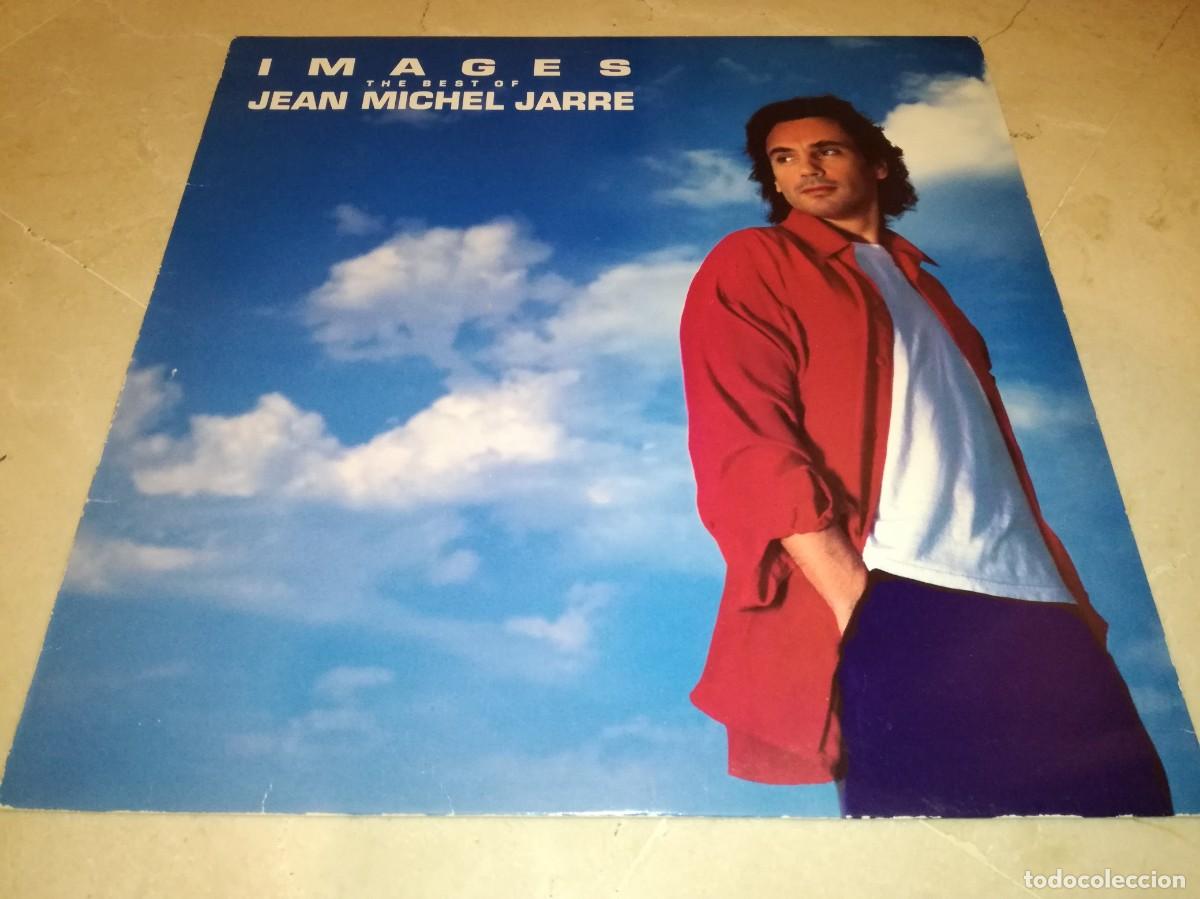 Discos de vinilo: THE BEST OF JEAN MICHEL JARRE-IMAGES-CONTIENE ENCARTE-ORIGINAL ESPA&Ntilde;OL 1991