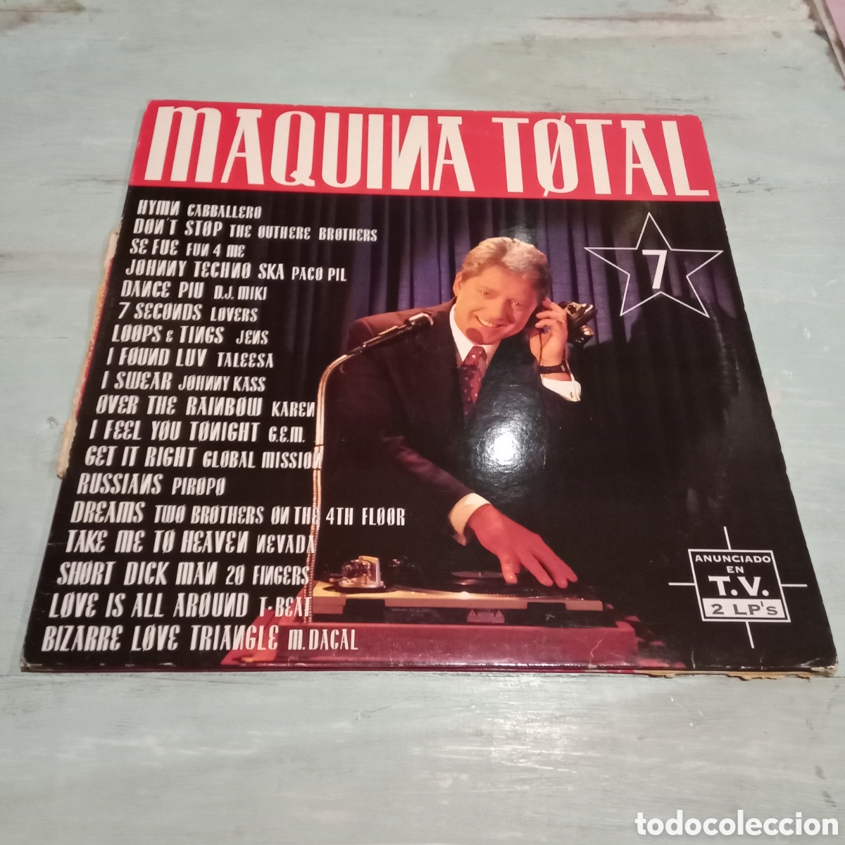 Discos de vinilo: VARIOS - MAQUINA TOTAL 7 - LP DOBLE GATEFOLD