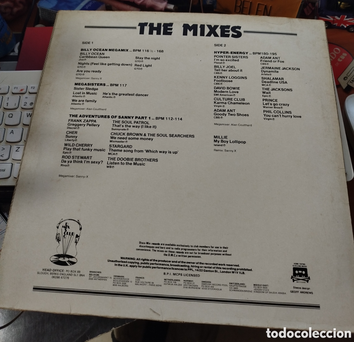 Discos de vinilo: January 85 - The Mixes. DJs only - Foto 2