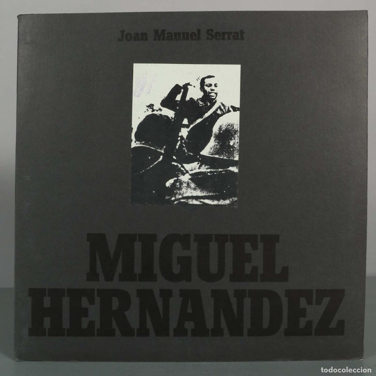 Disques de vinyle: LP. Miguel Hern&aacute;ndez - Joan Manuel Serrat - Zafiro-Novola