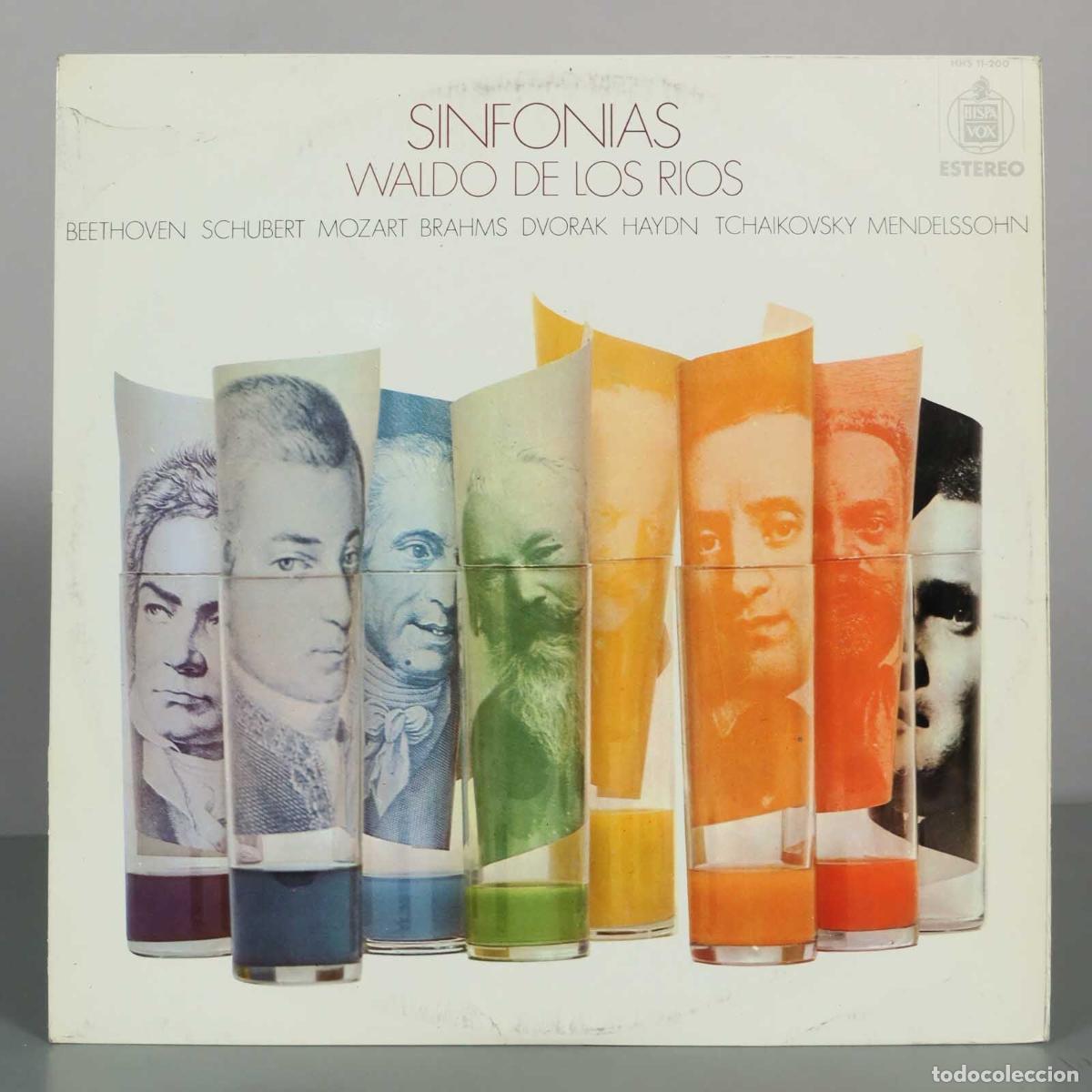 Discos de vinilo: LP. Sinfon&iacute;as - Waldo de los R&iacute;os - Foto 1