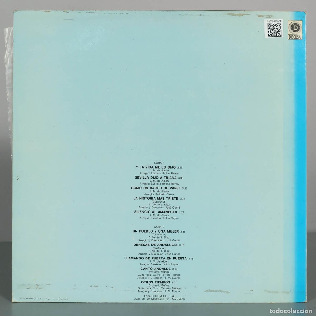 Discos de vinilo: LP. Sevillanas - Los de la Trocha - Discosa - Foto 2