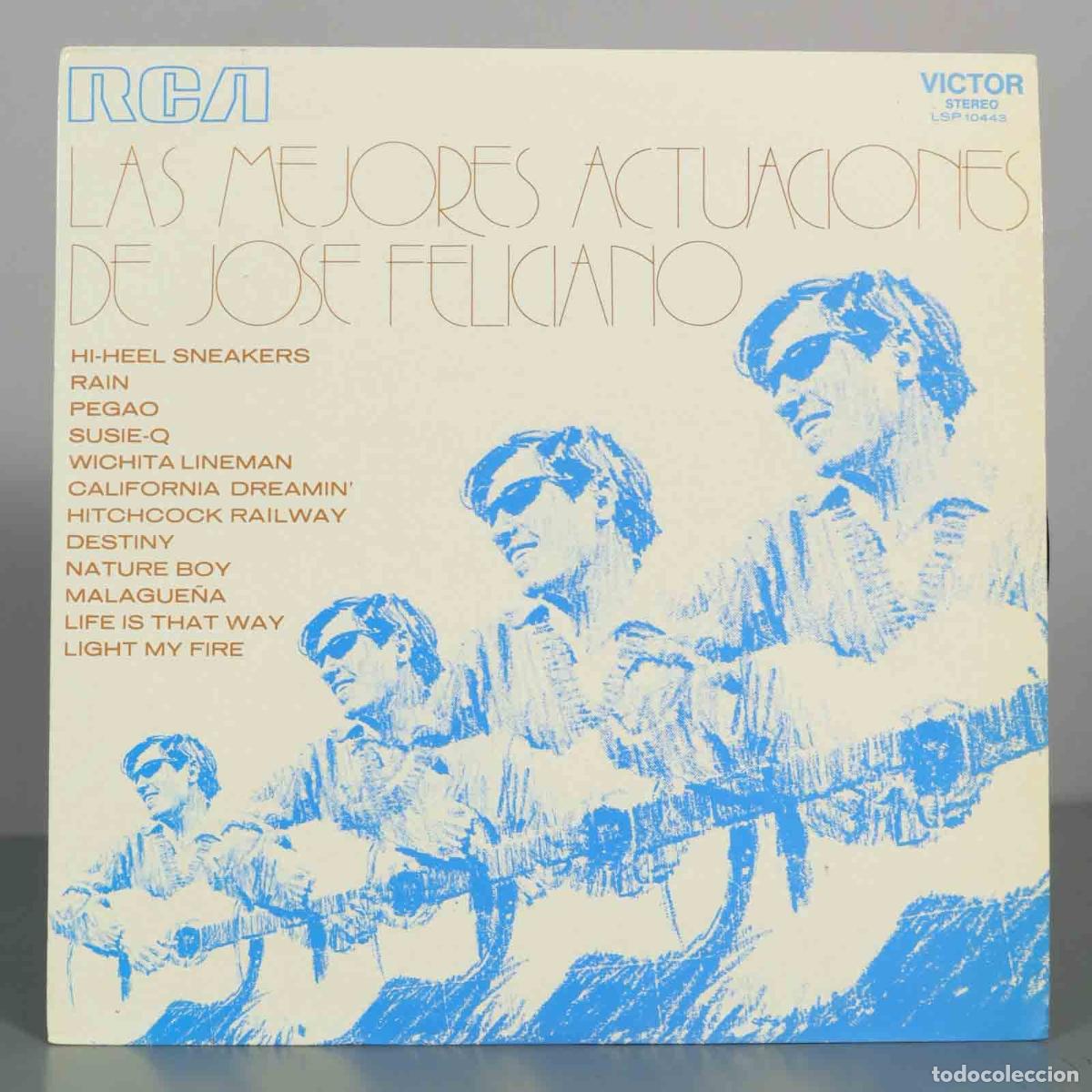 Discos de vinilo: LP. Las Mejores Actuaciones de Jos&eacute; Feliciano
