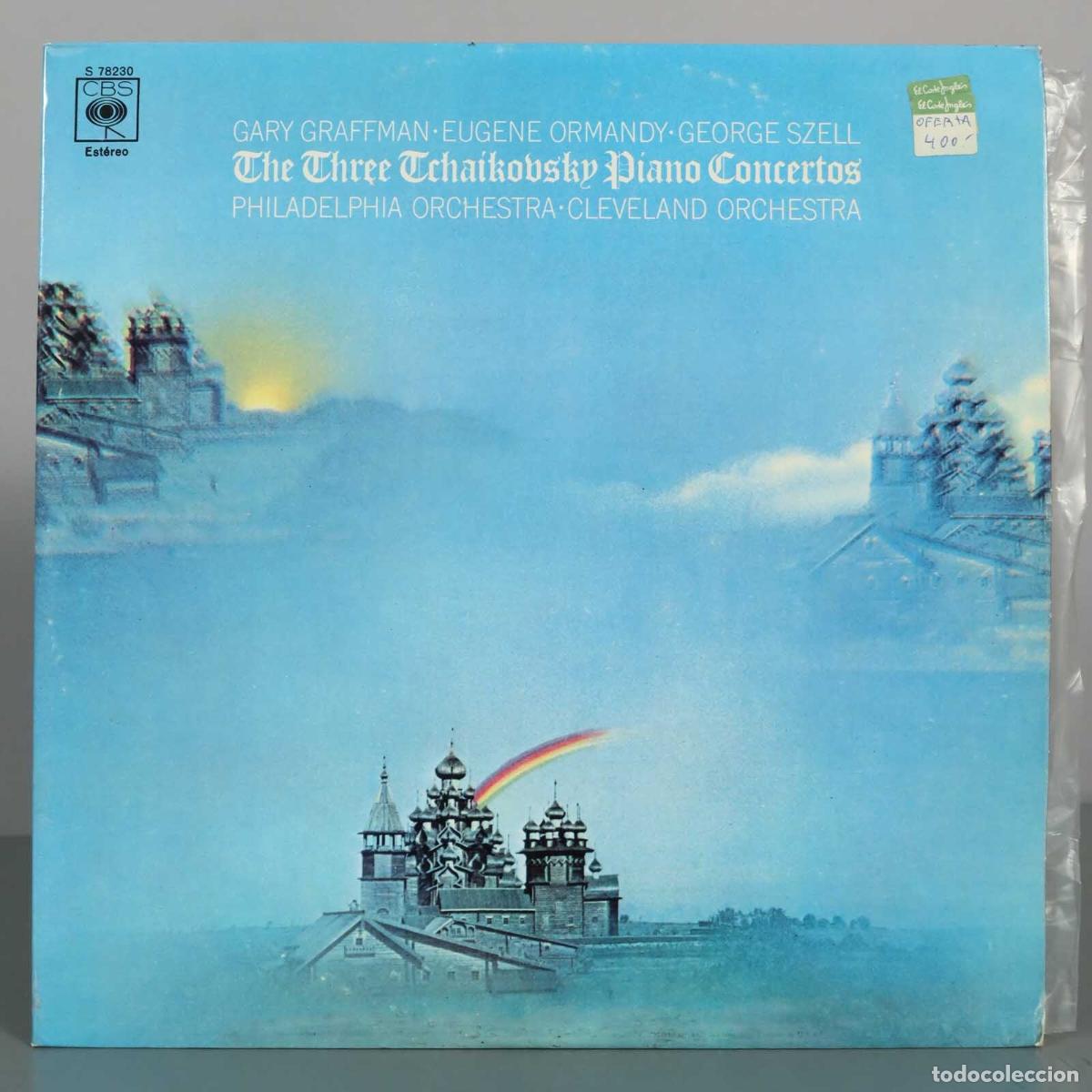 Discos de vinilo: LP. The Three Tchaikovsky Piano Concertos - Gary Graffman, Eugene Ormandy, George Szell, Philadelph