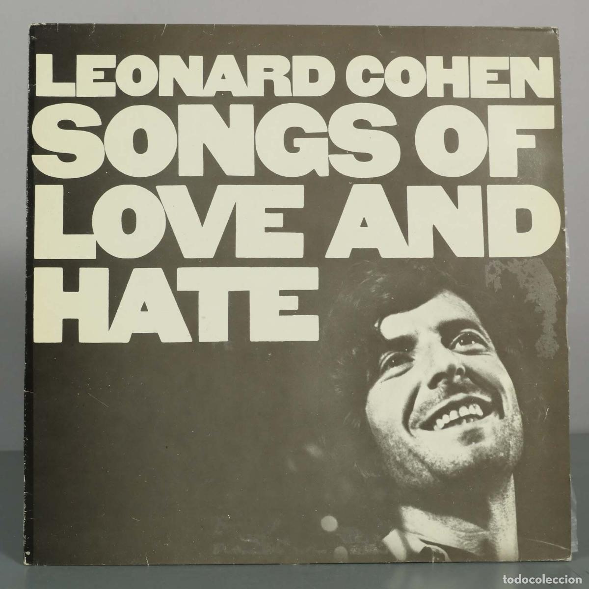 Discos de vinilo: LP. Songs of Love and Hate - Leonard Cohen