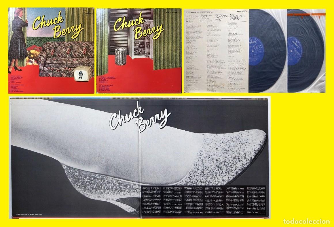 Discos de vinilo: CHUCK BERRY 2 LPs RARA ORIG SOLO EDITADA EN JAPAN 60s, 23 TEMAS , TODO EXC