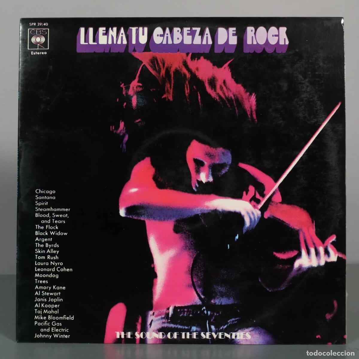 Discos de vinilo: LP. Llena Tu Cabeza De Rock - The Sound Of The Seventies - Varios Artistas