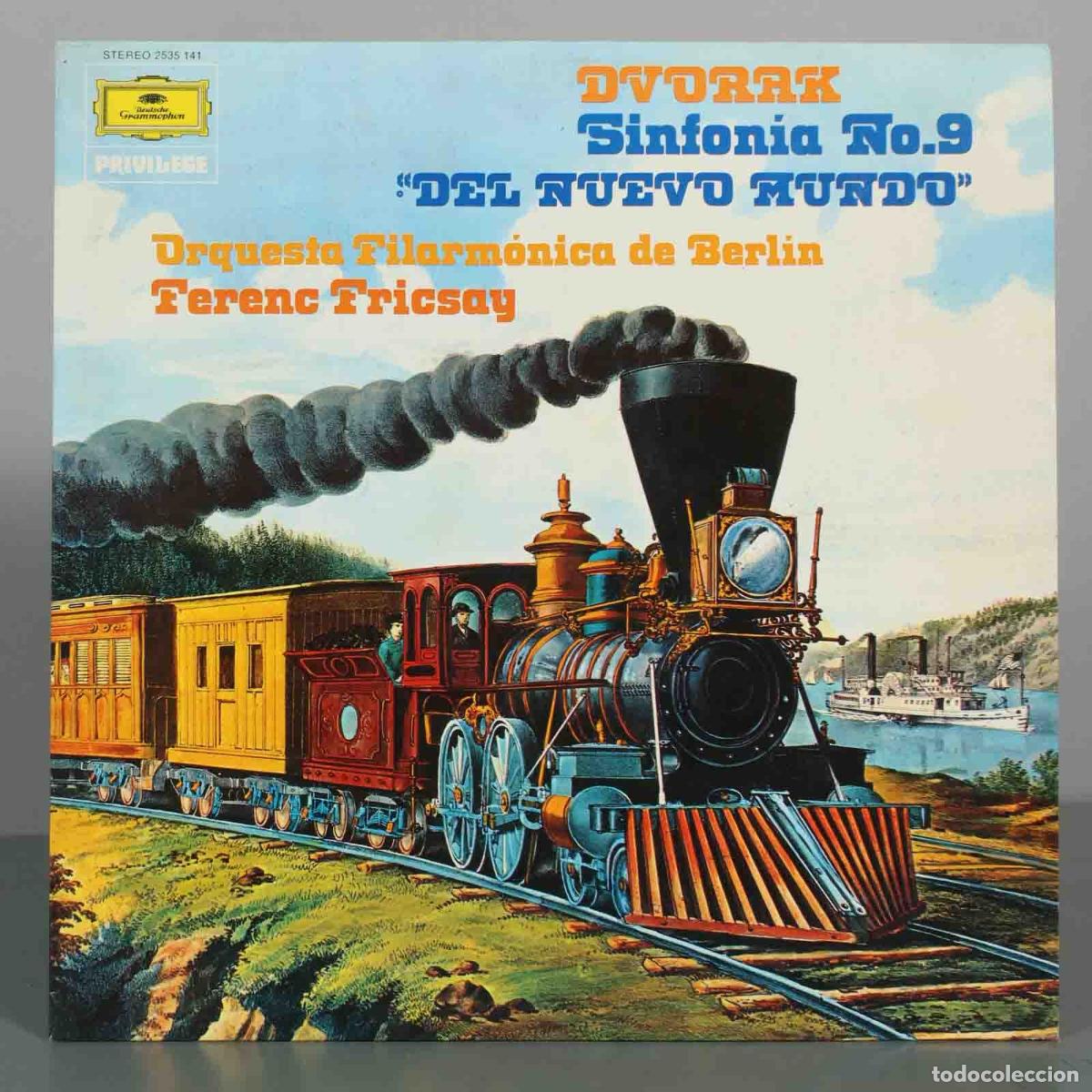 Discos de vinilo: LP. Dvorak - Sinfon&iacute;a No. 9 Del Nuevo Mundo - Orquesta Filarm&oacute;nica de Berl&iacute;n, Ferenc Fricsay - Deut