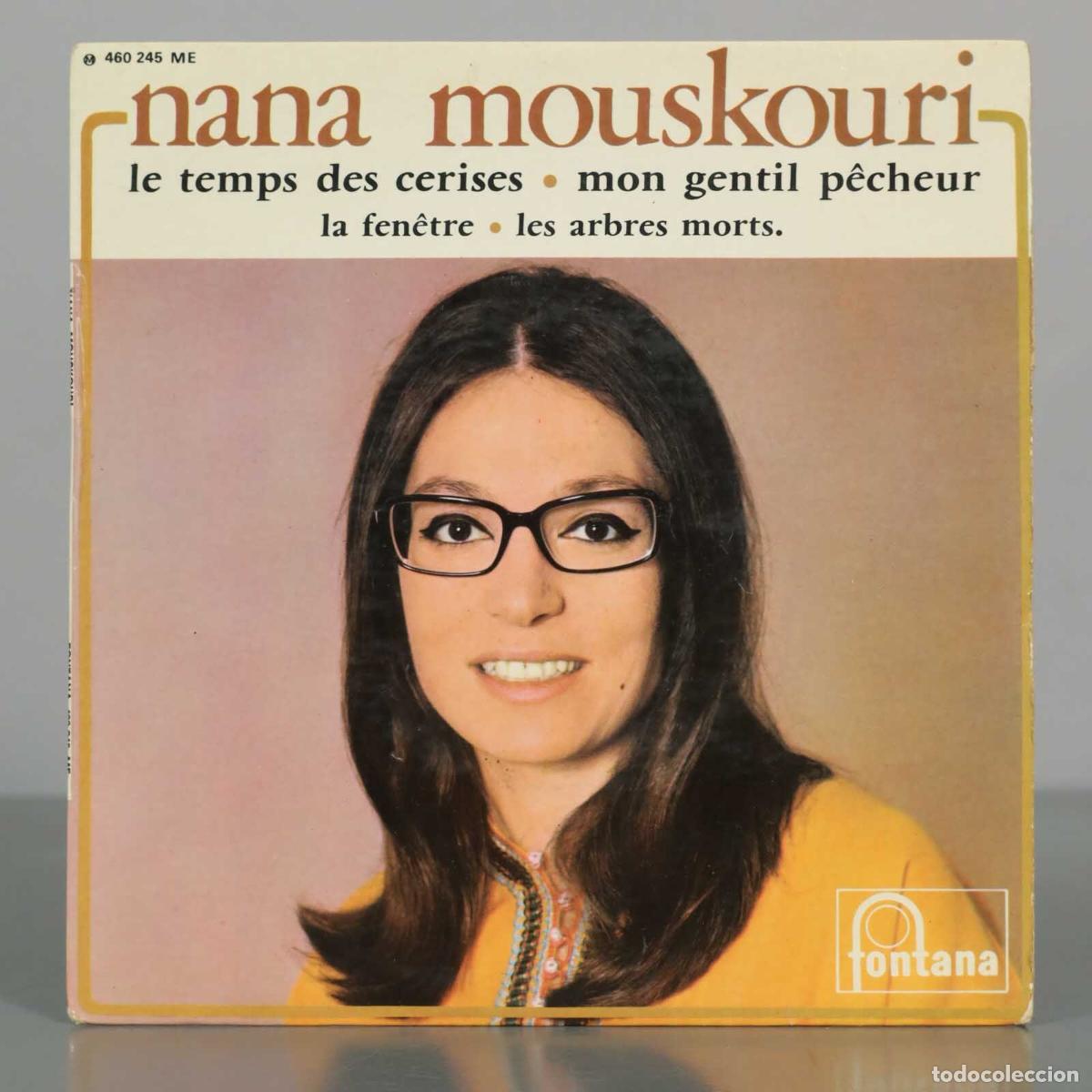 Discos de vinilo: SINGLE. Le Temps Des Cerises - Nana Mouskouri - The Athenians