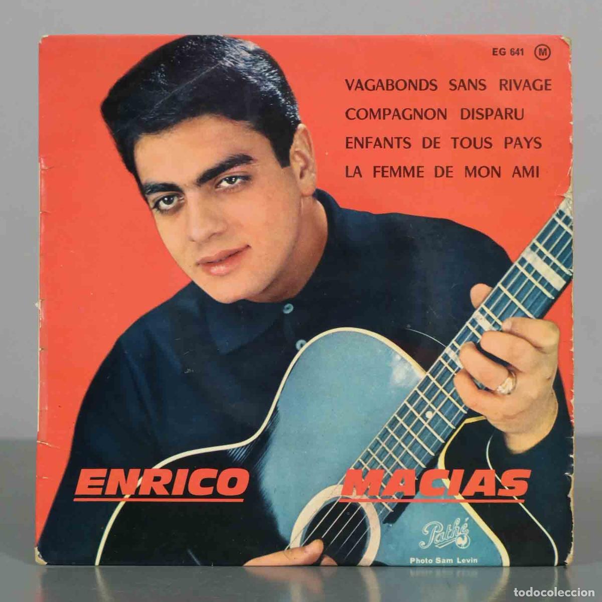 Discos de vinilo: EP. Vagabonds sans rivage - Enrico Macias