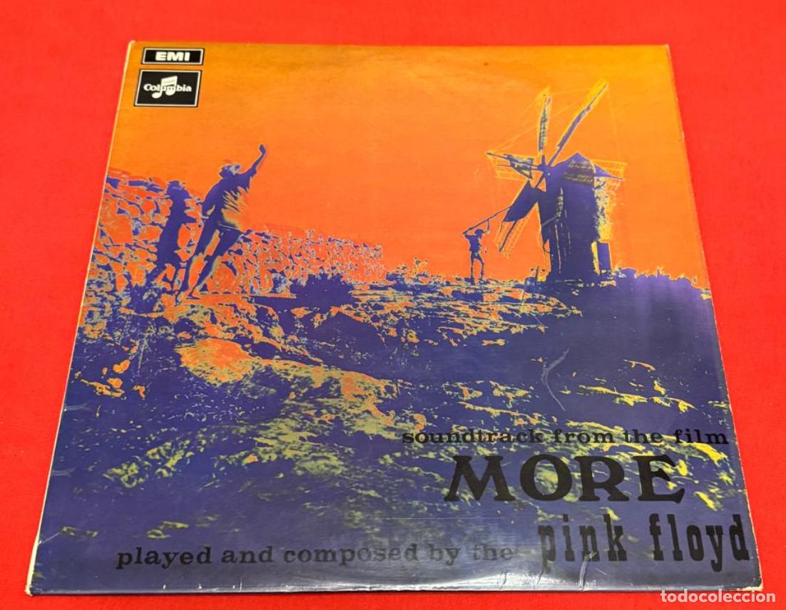 Discos de vinilo: Pink Floyd 33t More (Germany Columbia blue label SCX 6346 1969) VG++ EX
