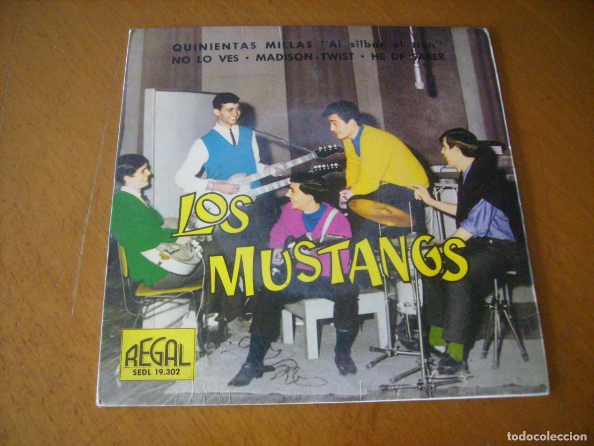 Discos de vinilo: LOS MUSTANGS - NO LO VES 7&rdquo; EP 1962