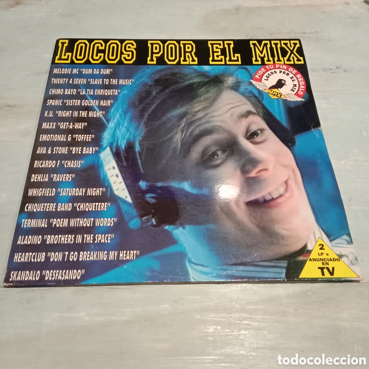 Discos de vinilo: VARIOS - LOCOS POR EL MIX - LP DOBLE GATEFOLD