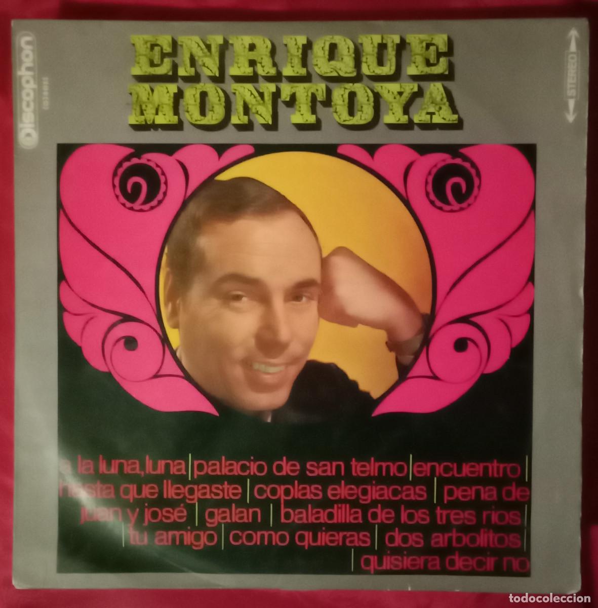 Discos de vinilo: Enrique Montoya - Ala Luna, Luna / Palacio de San Telmo / Encuentro... - Edit. Discophon. 1969