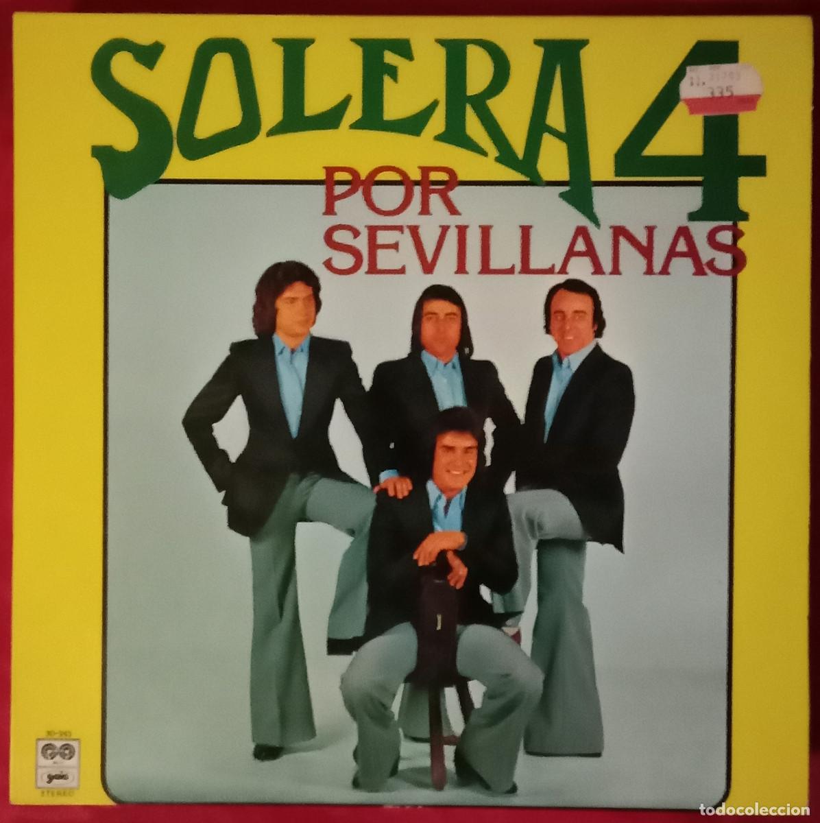 Discos de vinilo: Solera 4 - Por Sevillanas - Edit. Gala. Auvi. S.A. 1978