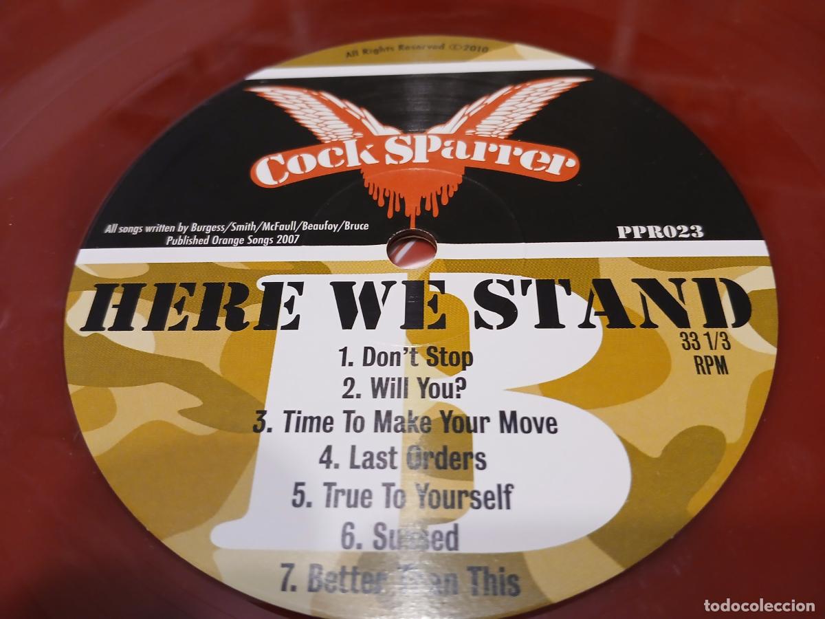 Discos de vinilo: Cock Sparrer &ndash; Here We Stand- (2016) LP + CD + DVD - Foto 2