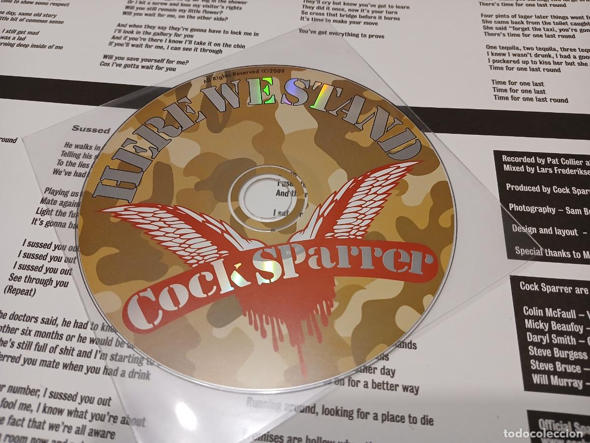 Discos de vinilo: Cock Sparrer &ndash; Here We Stand- (2016) LP + CD + DVD - Foto 7