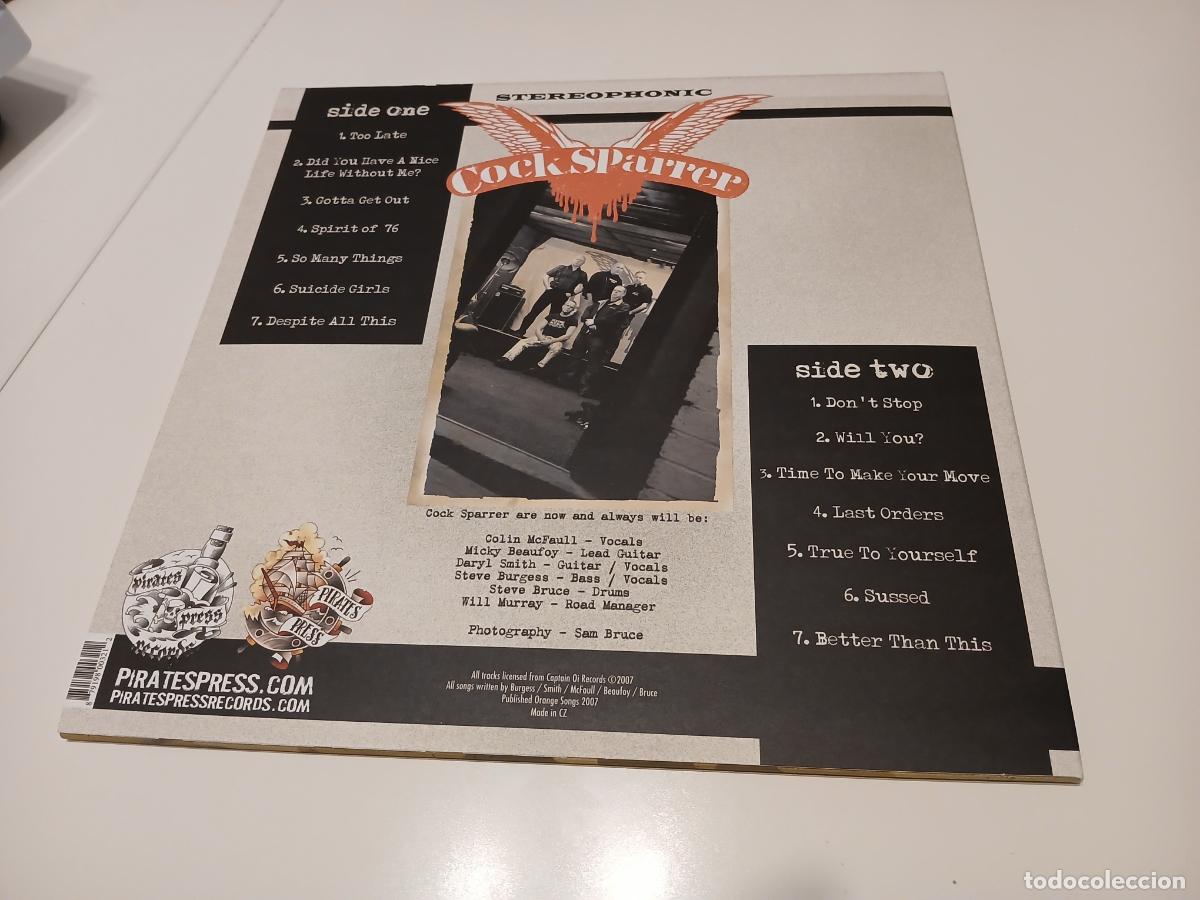 Discos de vinilo: Cock Sparrer &ndash; Here We Stand- (2016) LP + CD + DVD - Foto 12