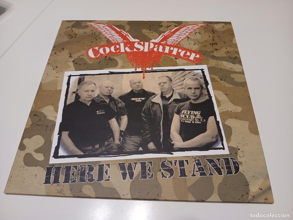 Discos de vinilo: Cock Sparrer &ndash; Here We Stand- (2016) LP + CD + DVD - Foto 1