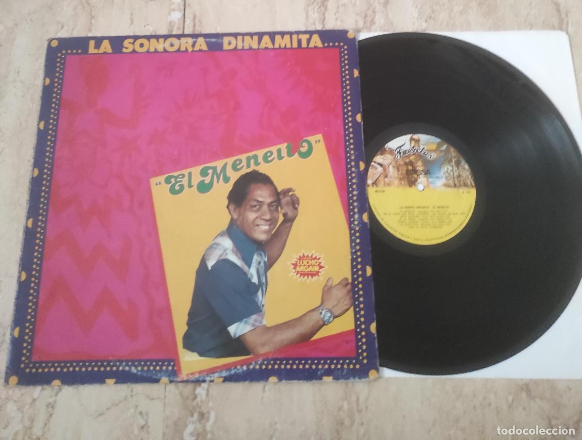 Discos de vinilo: LA SONORA DINAMITA -EL MENEITO LP 1981 CANTA LUCHO ARGAIN -EDICION ESPA&Ntilde;OLA