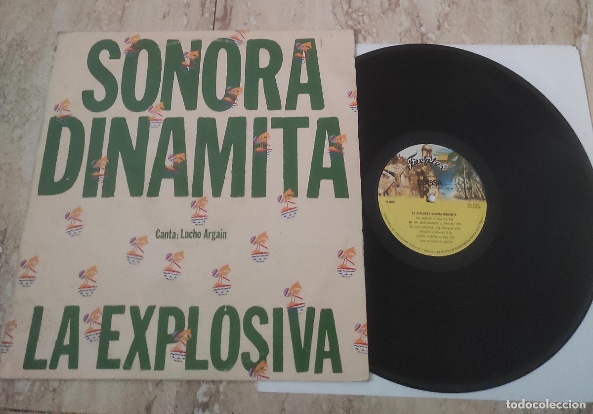 Discos de vinilo: LA SONORA DINAMITA -LA EXPLOSIVA- LP- 1980 CANTA LUCHO ARGAIN -EDICION ESPA&Ntilde;OLA