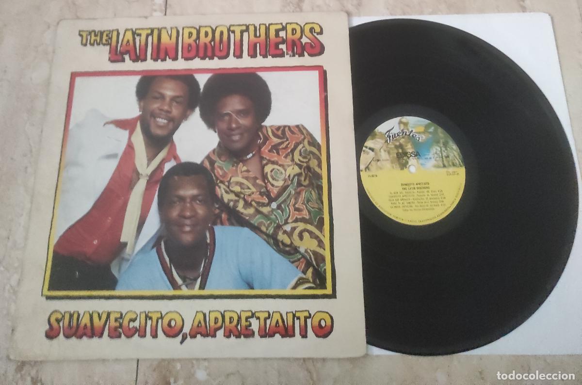 Discos de vinilo: THE LATIN BROTHERS*suavecito apretaito*LP FUENTES 1980*LATIN SALSA