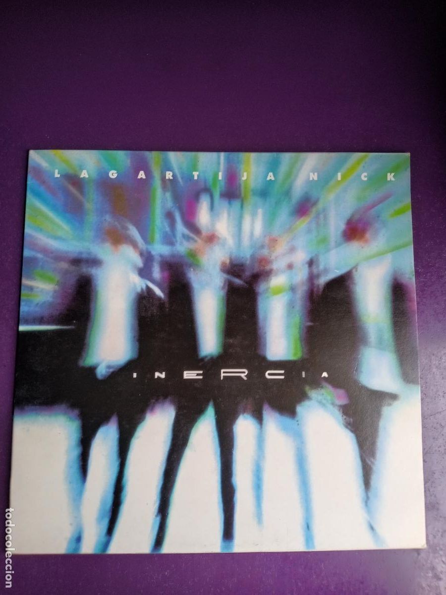 Discos de vinilo: Lagartija Nick &ndash; Inercia - LP cbs sony ROMILAR D 1994 - MUY POCO USO - GRANADA ROCK
