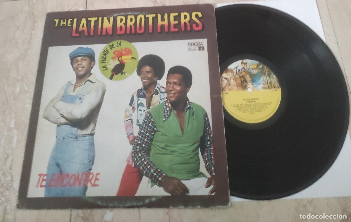Discos de vinilo: THE LATIN BROTHERS*te encontre *LP FUENTES 1980*LATIN SALSA