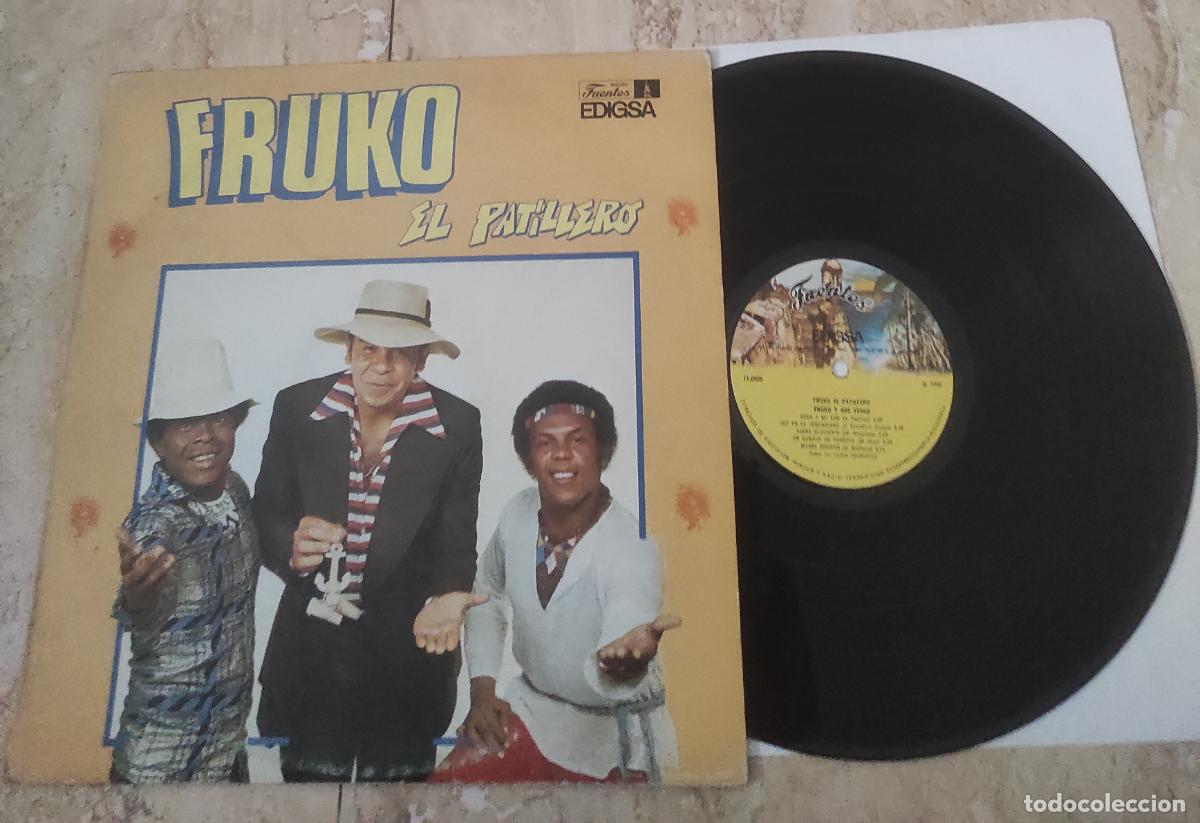 Discos de vinilo: FRUKO EL PATILLERO *LP FUENTES 1980*LATIN SALSA