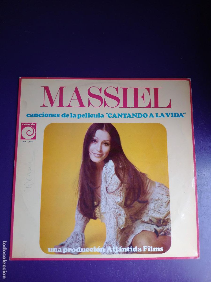 Discos de vinilo: Massiel &lrm;&ndash; Canciones D La Pelicula Cantando A La Vida + BEATLELAND - LP NOVOLA 1969 SIN APENAS USO
